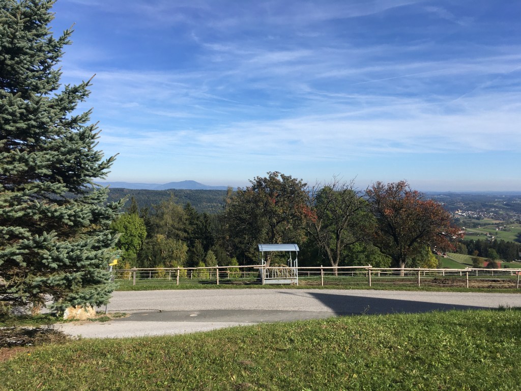 Hiking St Radegund, Schöckl, Graz, Novystein near Graz with great views. Easy hike. 